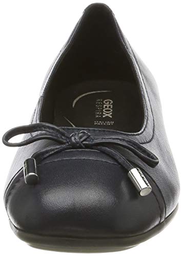 Geox D ANNYTAH D, Bailarinas Mujer, Azul (Navy C4002), 39 EU