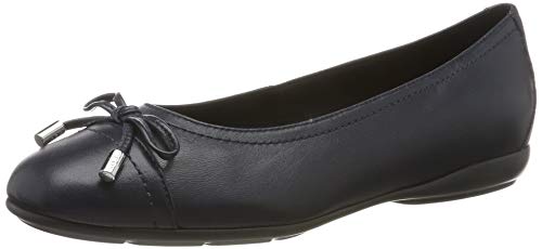 Geox D ANNYTAH D, Bailarinas Mujer, Azul (Navy C4002), 39 EU