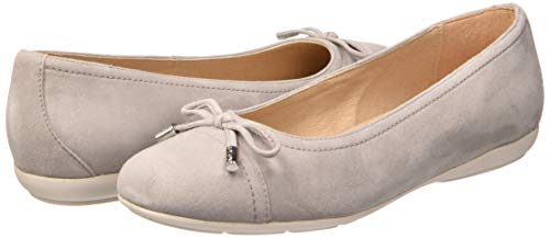 Geox D Annytah D, Bailarinas Mujer, Beige (Lt Grey C1010), 38 EU