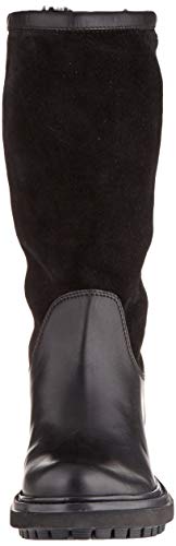 Geox D ASHEELY NP ABX D, Botas Altas Mujer, Negro (Black C9999), 35 EU