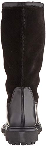 Geox D ASHEELY NP ABX D, Botas Altas Mujer, Negro (Black C9999), 35 EU