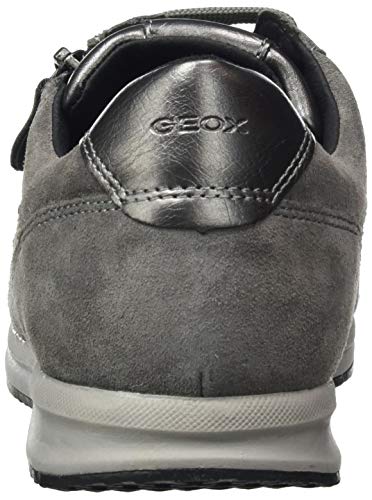 GEOX D AVERY A GUN/DK GREY Women's Trainers Low-Top Trainers size 42(EU)