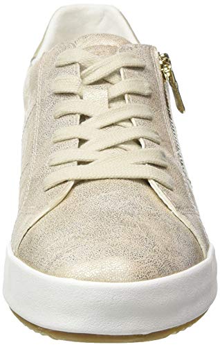 Geox D BLOMIEE A, Zapatillas Mujer, Lt Gold, 39 EU