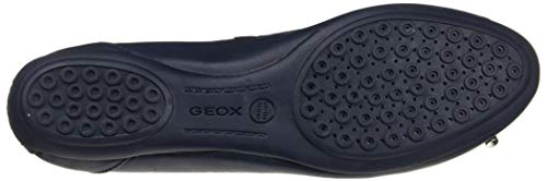 Geox D Charlene B, Ballet, Plano Mujer, Azul Marino, 42 EU