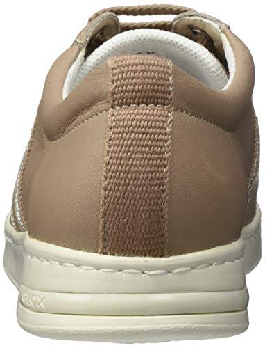 Geox D Jaysen A, Sneaker Mujer, Gris Claro, 38 EU