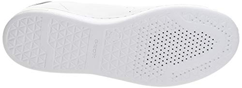 Geox D Jaysen A, Zapatillas Mujer, Blanco (White), 36 EU