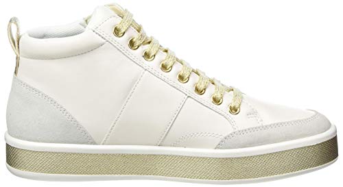 GEOX D LEELU' G WHITE Women's Trainers Hi-Top Trainers size 37(EU)