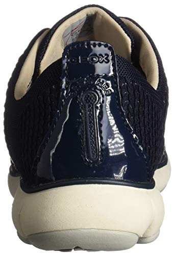 Geox D Nebula C, Zapatillas Deportivas Mujer, Azul (Navy C4002), 39 EU