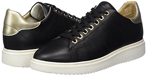 Geox D THYMAR A, Zapatillas Mujer, Negro (Black), 37 EU