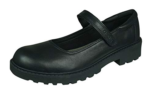 Geox J Casey Girl P, Bailarinas Niñas, Negro (Black), 40 EU