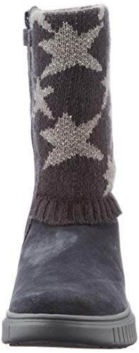 Geox J Discomix Girl C, Botas Niña, Gris (Dk Grey) 31 EU