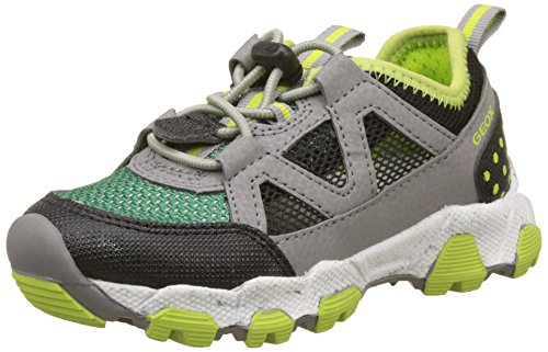 Geox J MAGNETAR Boy A, Zapatillas Niños, Gris, 28 EU