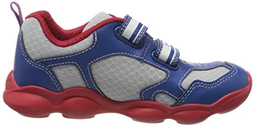 Geox J MUNFREY Boy C, Zapatillas Niños, Azul (Royal/Red C0833), 26 EU