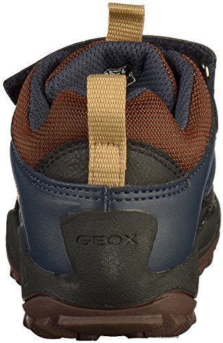 Geox J New Savage Boy B A, Zapatillas Niños, (Brown/Navy C0947), 31 EU