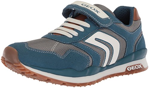 Geox J Pavel B, Zapatillas Niños, Azul (Avio/Grey), 30 EU