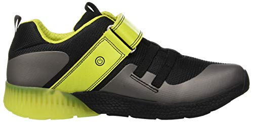 Geox J SVETH Boy B, Zapatillas Niños, (Black/Lime C0802), 31 EU