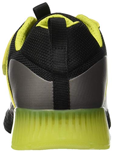 Geox J SVETH Boy B, Zapatillas Niños, (Black/Lime C0802), 31 EU