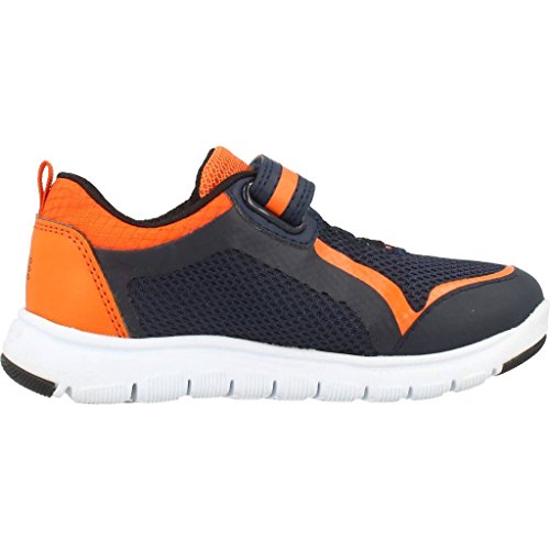 Geox J Xunday Boy B, Zapatillas Niños, Azul (Navy/Orange), 28 EU