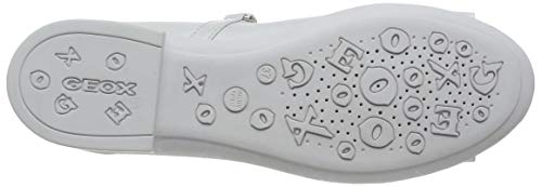 Geox JR Plie' B, Bailarinas Niñas, Blanco (White C1000), 29 EU