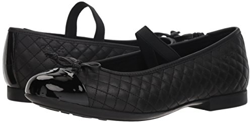 Geox JR Plie' B, Ballet Flat Mujer, Negro (Black C9999), 39 EU