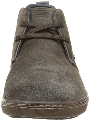 Geox U Austen F, Zapatos de Cordones Derby Hombre, Mud, 42