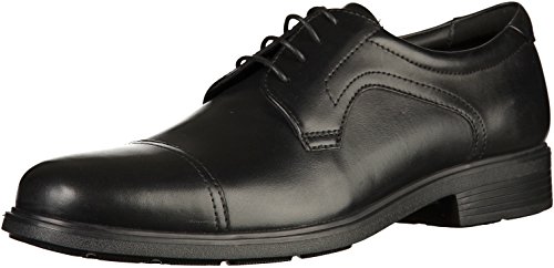 Geox U Dublin C, Men’s Derbys, Black (BLACKC9999), 42 (EU)