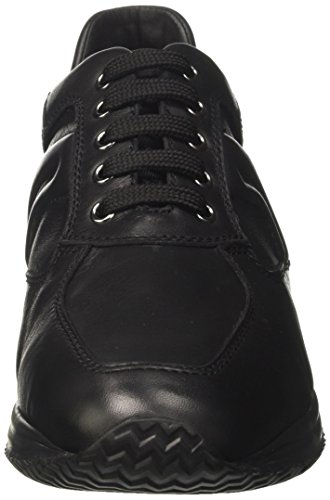 Geox U Happy Art. H, Zapatillas Hombre, Negro (Black), 44 EU