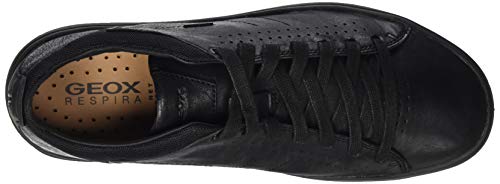 GEOX U NEBULA Y A BLACK Men's Trainers Low-Top Trainers size 43(EU)