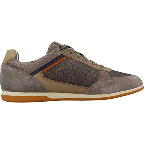 Geox U Renan B, Zapatillas para Hombre, Gris (Taupe C6029), 44 EU