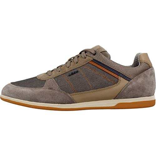 Geox U Renan B, Zapatillas para Hombre, Gris (Taupe C6029), 44 EU