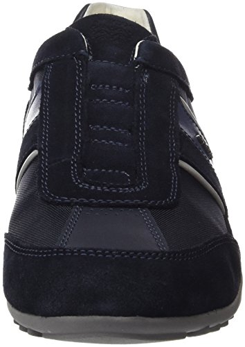 Geox U Wells A, Zapatillas Hombre, Azul (Navy), 44 EU