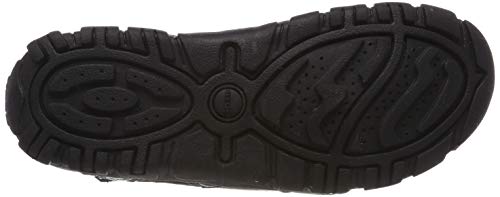 Geox UOMO Sandal Strada B, Sandalias Punta Cerrada Hombre, Negro (Black C9999), 46 EU