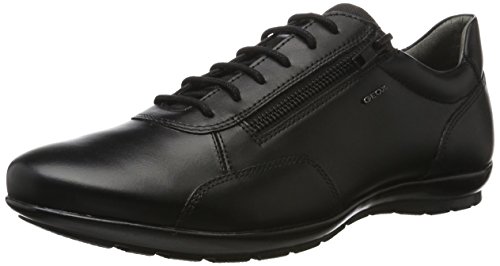 Geox UOMO Symbol A, Oxford Hombre, Negro (Black), 42 EU