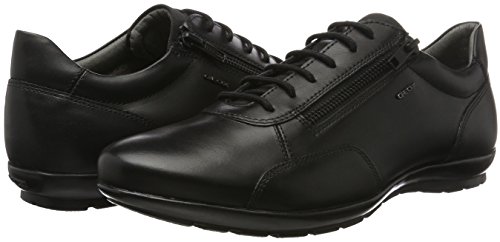 Geox UOMO Symbol A, Oxford Hombre, Negro (Black), 42 EU