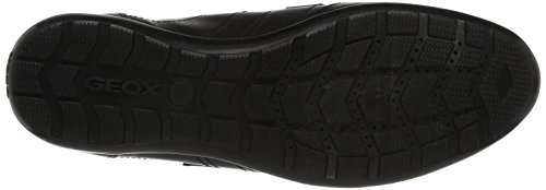 Geox UOMO Symbol D, Zapatillas Hombre, Negro (Black C9999), 46 EU