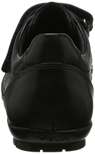 Geox UOMO Symbol D, Zapatillas Hombre, Negro (Black C9999), 46 EU