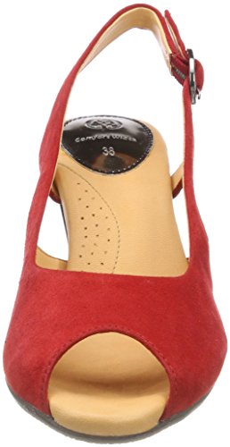 Gerry Weber Shoes Lotta 12, Zapatos con Tira de Tobillo Mujer, Rojo, 36 EU