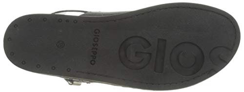 Gioseppo 49034, Sandalias con Punta Abierta Mujer, Negro (Negro 000), 40 EU