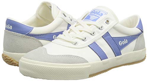 Gola Badminton, Zapatillas Mujer, Off White Vista Blue, 39 EU