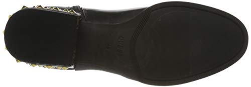 Guess Aelani Logo, Botines Mujer, Nero Blk BR Blk BR, 40 EU