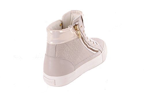 GUESS Botas de Deporte de Mujer Beige (EUR 41, Beige)