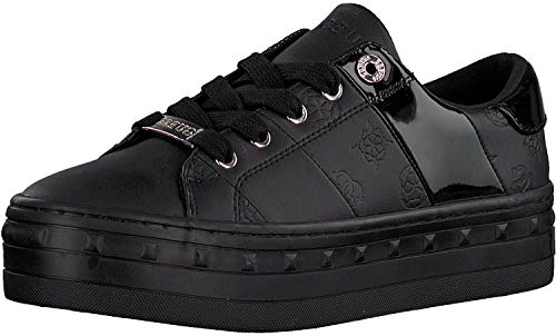 Guess Bustin Zapatillas Moda Mujeres Negro - 40 - Zapatillas Bajas Shoes