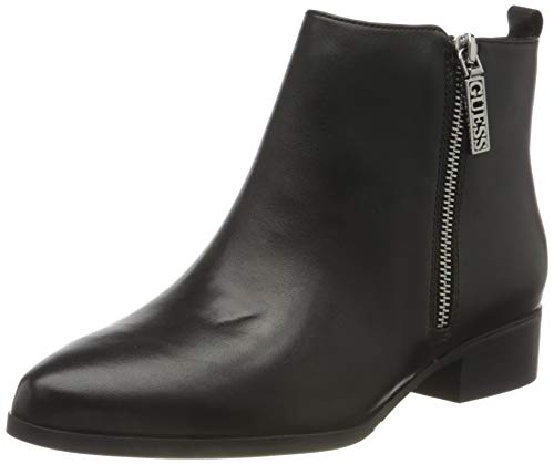 Guess VALONY/Stivaletto (Bootie)/Lea, Botas Estilo Chelsea Mujer, Negro, 37 EU