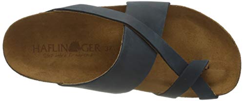 Haflinger Bio Jack, Chanclas Unisex Adulto, Azul (Navy 749), 41 EU