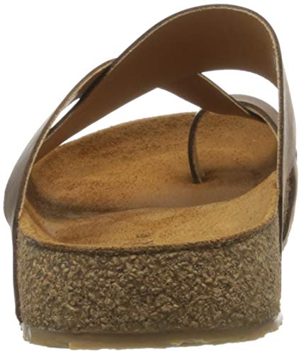 Haflinger Bio Jack, Chanclas Unisex Adulto, Marrón (Braun 730), 42 EU