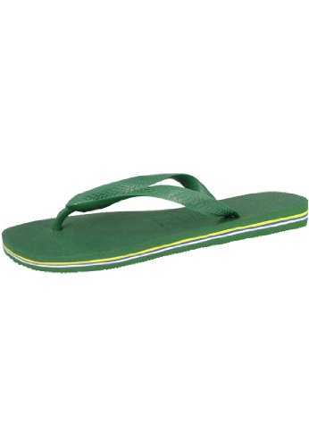 Havaianas Brasil, Chanclas Unisex Adulto, Verde (Amazonia Green), 43-44 EU