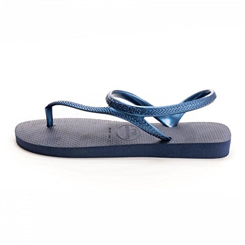 Havaianas Flash Urban, Sandalias de Talón Abierto para Mujer, Azul (Navy Blue), 35/36 EU