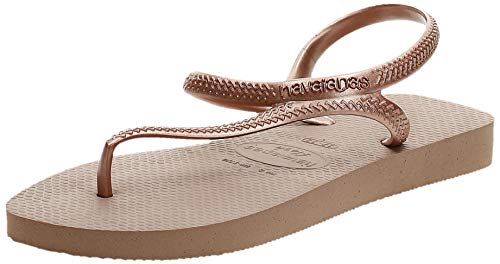 Havaianas Flash Urban, Sandalias para Mujer, Dorado (Rose Gold), 33/34 EU