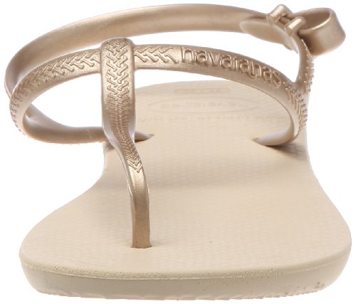 Havaianas Freedom, Sandalias Mujer, Dorado (Sand Grey/Light Golden), 41/42 EU