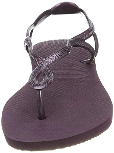 Havaianas Luna, Sandalias para Mujer, Morado (Aubergine), 33/34 EU